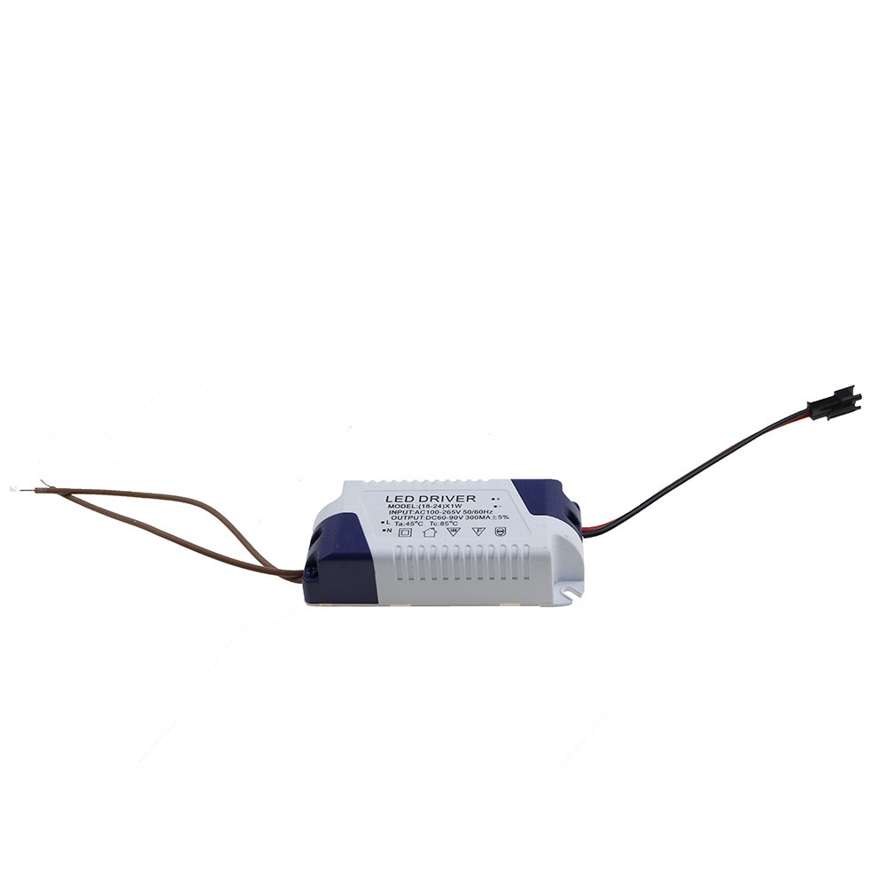 AC90 ~ 265V 3 ~ 24W LED Driver Power Supply Adapter Transformer สําหรับไฟ LED ดาวน์ไลท์ติดตามโคมไฟเพดาน