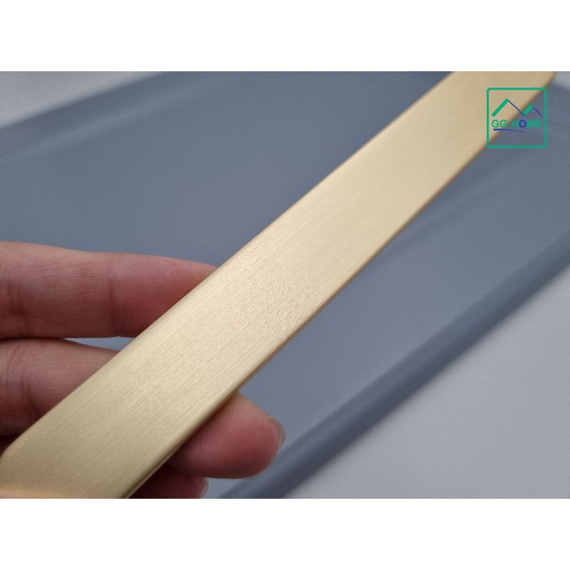 มือจับตู้สีทอง สไตล์นอร์ดิก มินิมอล มือจับลิ้นชัก ที่จับตู้ ตกแต่งเฟอร์นิเจอร์ (พร้อมส่ง) - รูปที่ 6