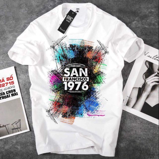 เสื้อยืด Sanfasicco ดีไซน์ 1976