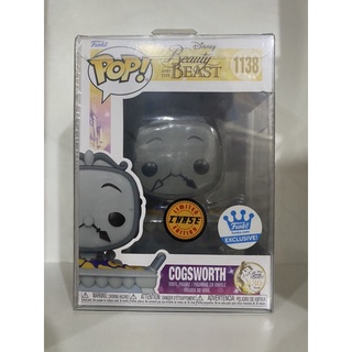 Funko Pop Cogsworth Disney Beauty and the Beast Chase Limited Edition Exclusive 1138