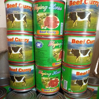 🐂🇲🇲"เนื้อวัวกระป๋อง100% เนื้อวัวสำเร็ปรูป Canned Meat (บรรจุ325กรัม) เนื้อกระป๋องวัว Beef Curry อาหารพม่า Burmese food