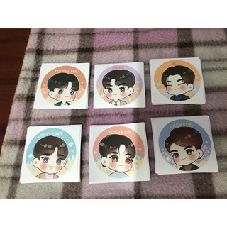 พร้อมส่ง สติ๊กเกอร์ 5 cm / Got7