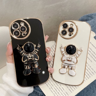 เคสโทรศัพท์มือถือ แบบนิ่ม ลายนักบินอวกาศ มีป็อบอัพ สําหรับ Apple Iphone 13 11 12Pro 7 8plus XR XS