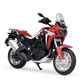 โมเดลรถมอเตอร์ไซค์  HONDA AFRICA TWIN DCT   ทำจากเหล็ก สัดส่วน 1:18