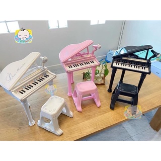 Little Musician Piano คีย์บอร์ดพร้อมเก้าอี้และไมโครโฟน