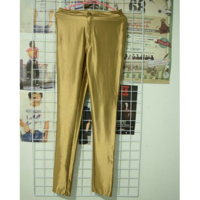 กางเกงDisco pants สีทอง