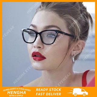 【HENGHA】【พร้อมสต็อก】INS แว่นตากันแดดแฟชั่นสำหรับผู้หญิงขนาดใหญ่