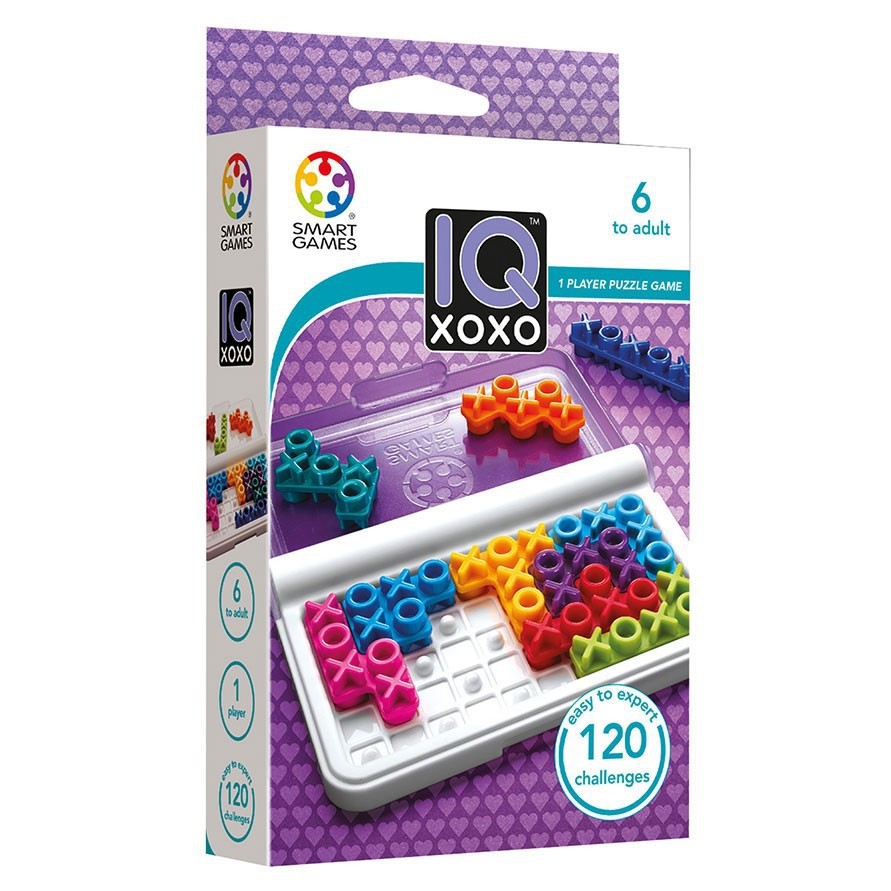 SMART GAMES, IQ XOXO ของเล่นฝึกสมอง เสริมเชาว์ สำหรับเด็ก 6 ปีขึ้นไป ลิขสิทธิ์แท้จากเบลเยียม