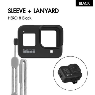 GoPro Sleeve + Lanyard (HERO8 Black) Blackout