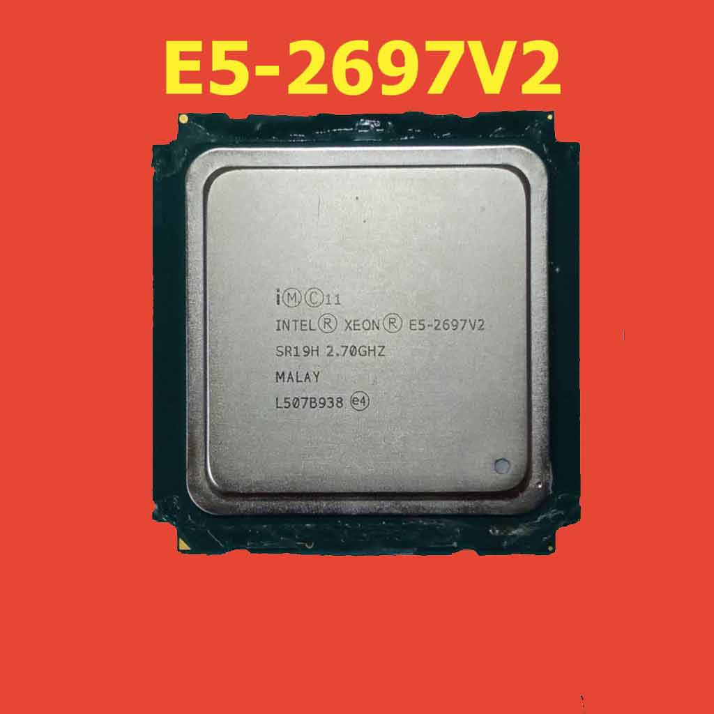 Intel Xeon E5-2697 V2 2.7 GHz Dodeca core (12 Core 24 Thread) CPU ราคา 1060 บาท E5-2697V2
