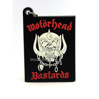 MOTORHEAD พวงกุญแจ ยาง เท่ๆ  มอเตอร์เฮด พังค์ แทรช ร็อค ไม่เท่คืนได้ MTH115