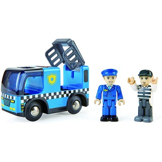 Hape – Police Car with Siren ของเล่นรถตำรวจมีสัญญาณไฟและเสียงไซเรน 3Y+