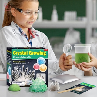 【สินค้ามีจำหน่าย】 Crystal Growing Kit DIY Science Experiment Various Color HT