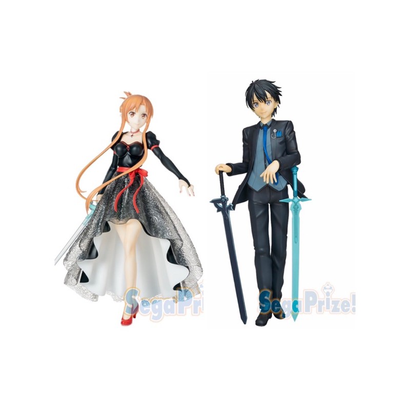 ของแท้🇯🇵แพ็คคู่ Sword Art Online: Alicization Limited Premium Asuna Kirito (Ex-Chronicle) Figure LPM Figure