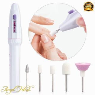 พร้อมส่ง!!เครื่องขัดเล็บ เปลี่ยนหัวได้ สำหรับกรอเล็บ 5 หัว