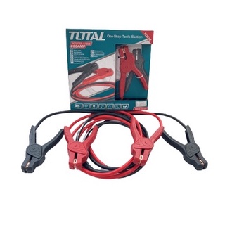 TOTAL สายพ่วงแบตเตอรี่ 600 แอมป์ รุ่น PBCA16008 มีไฟ LED ( Booster Cable With Lamp ) สินค้าพร้อมจัดส่ง