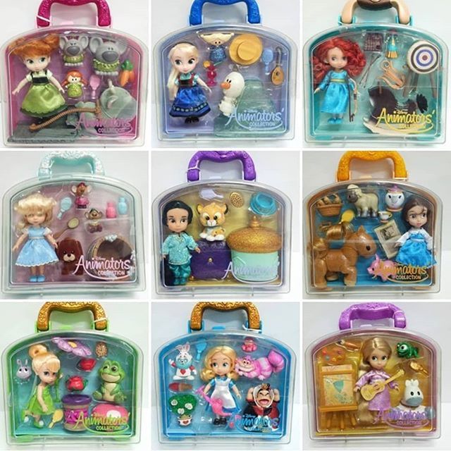 disney mini doll set