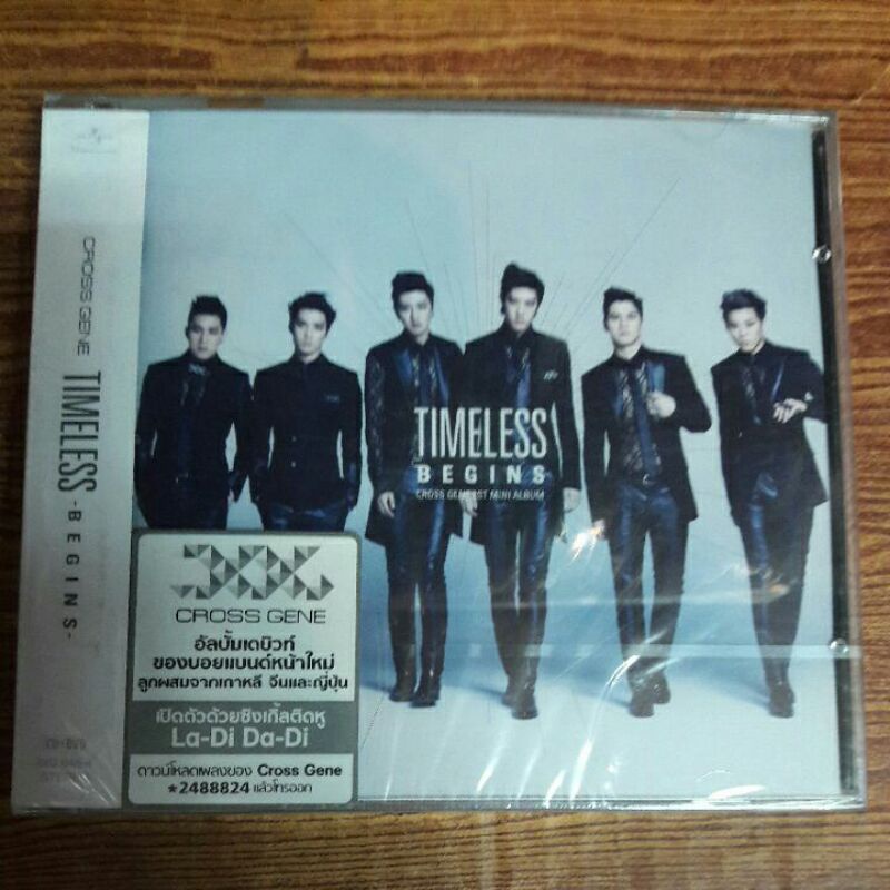 Cd ซีดีเพลง Cross Gene ; Timeless-Begins-(cd+dvd)*