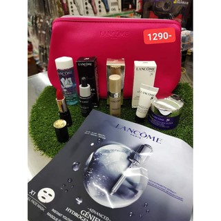 กิ๊ฟเซตลังโคม 7ชิ้น +เป๋า ล่าสุด gift set lancome