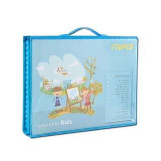 Art Set 208 พาเลทชุดระบายสี เซ็ทใหญ่ 208 ชิ้น (กล่องมี 2 สีให้เลือก )