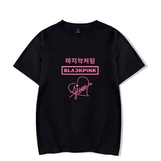 T-shirt  Mzaosts Shop เสื้อยืดแขนสั้น ผ้าฝ้าย พิมพ์ลาย blackpink 95 jisoo ขนาดใหญ่ 129a สําหรับผู้ชาย700933S-5XL