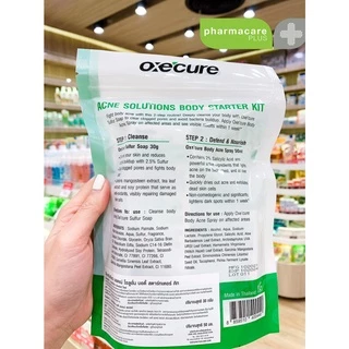 Oxe cure Body Acne Spray 50 ml สเปรย์ลดสิว แผ่นหลัง และลำตัว ✨ฟรี!!Oxe'cure สบู่ก้อน สำหรับผิวหน้า และผิวกาย 30 กรัม