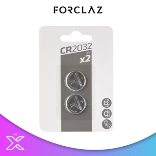 FORCLAZ แบตเตอรี่ลิเธียมแบบกระดุมรุ่น CR2032 (แพ็ค 2 ก้อน)