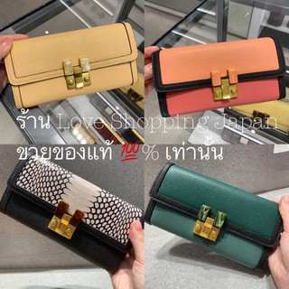 แท้💯% Charles &amp; Keith wallet on chain กระเป๋าสตางค์สะพายข้าง โซ่อะไหล่ทอง สวยงาม อุปกรณ์ครบค่ะ ❤️