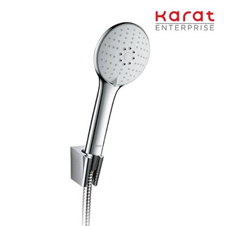 Karat Faucet ฝักบัวสายอ่อนปรับน้ำ 3 ระดับ ขนาด Ø 11 ซม. พร้อมสายสแตนเลส 304 รุ่น KS-33-233-50