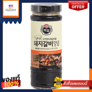 ซีเจซอสบาร์บีคิวหมูคาลบี้ 500 กรัม/Cj Pork Kalbi Bbq Sauce 500gCJ Pork Kalbi Bbq Sauce 500g./Cj Pork Kalbi Bbq Sauce 500