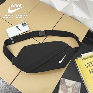 Nike เทรนด์แฟชั่นคู่ล่าสุดกระเป๋าสะพายกันน้ำที่เก็บโทรศัพท์มือถือกีฬากระเป๋าคาดเอว