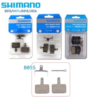 Shimano B01S B05S G01S J02A แผ่นดิสก์เบรกจักรยาน โลหะ เรซิน สําหรับ BR-M485 MT200 M575 M6000 M7000 M987 M985 S700 RS7