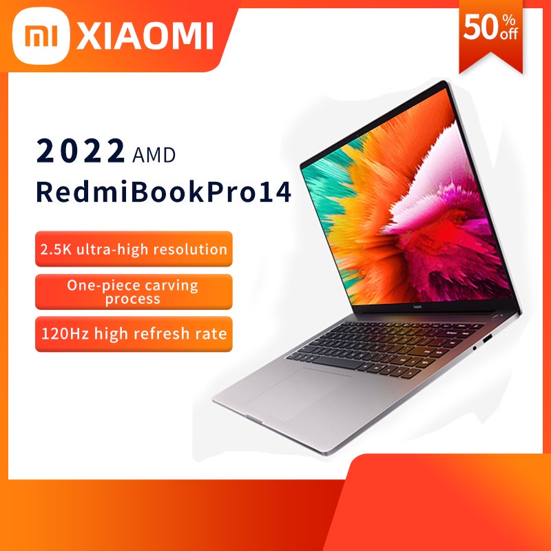 Mi 2022 Redmibook Pro 14 inch Screen Computer Ryzen R5-6600H R7-6800H AMD Radeon 660M/680M Integrated Graphics 16G 512G #7