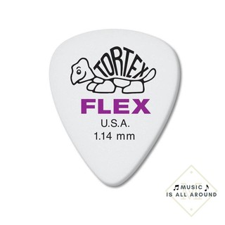 ปิ๊ก Dunlop รุ่น TORTEX FLEX 1.14 mm ม่วง (Made in USA)