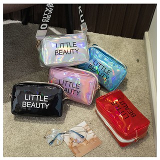 【02-6】 กระเป๋าสะพายข้าง Little Beauty (พร้อมส่ง ครบสี)