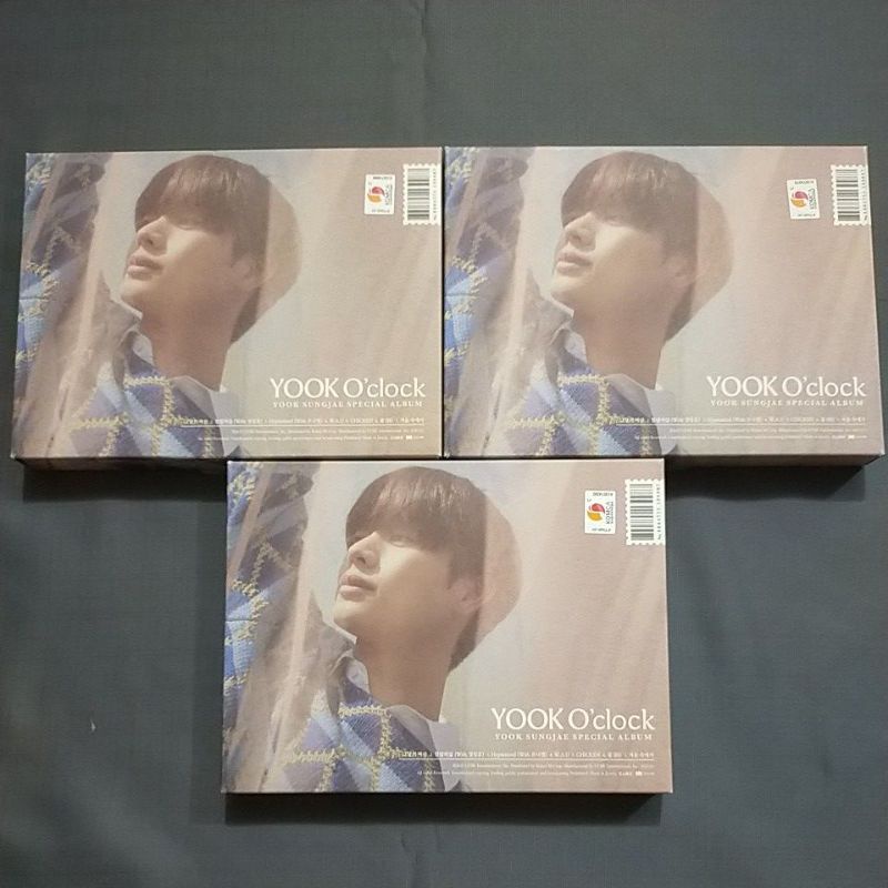 BTOB YOOK SUNGJAE ALBUM YOOK OCLOCK / YOOK OCLOCK อัลบั้มอย่างเป็นทางการ UNSEALED ไม่มีโฟโต้การ์ด BO