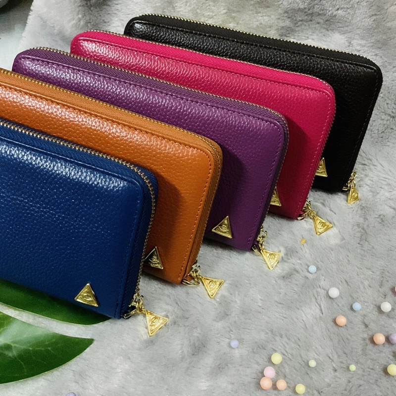 กระเป๋าเศรษฐีคุณกิ่งบุญมณีซิบรอบหลายช่อง