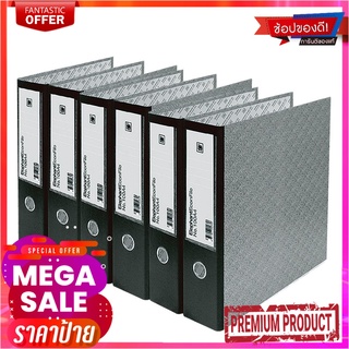 ตราช้าง แฟ้มสันกว้าง 3 นิ้ว F4 #100F แพ็ค 6Elephant Lever Arch File 3" F4 #100F 6 Pcs/Pack