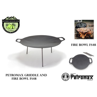 Petromax Griddle and Fire Bpwl fs48 กระทะและถาดก่อไฟถอดขาได้