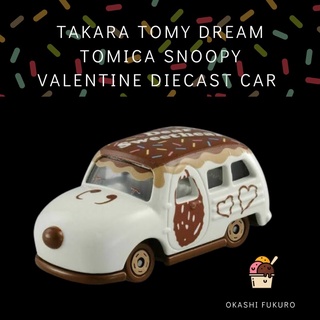 🍦พร้อมส่ง🍫 Takara Tomy Dream Tomica Snoopy Valentine(ลอตญี่ปุ่น งานเเท้)