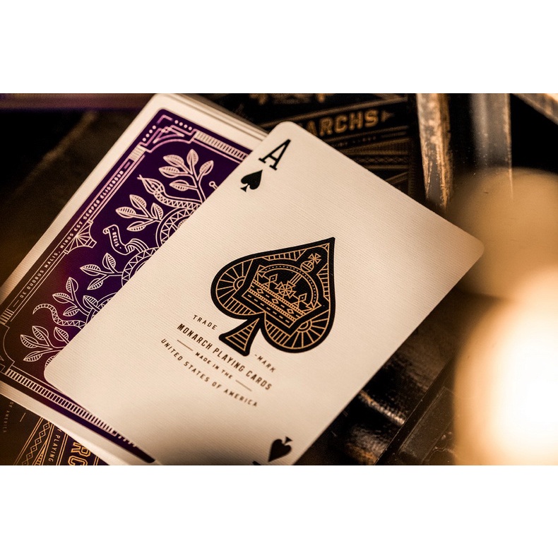 Theory11 Purple Monarchs Play Cards Monarch Deck Poker Collection การ์ดเกม ราคา ถูกที่สุด ดีลบีเคเค แกลเลอรีภาพที่ 7