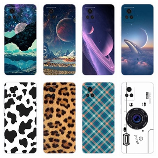 เคสโทรศัพท์มือถือ ซิลิโคนนิ่ม TPU ใส ลายวัวท้องฟ้ากลางคืน สําหรับ Vivo V20 V20 SE V2025 V2022 V20 V20SE