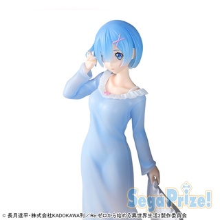 ของแท้🇯🇵 Re:Zero kara Hajimeru Isekai Seikatsu - Rem - SPM Figure - Night☆Wear (SEGA)