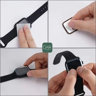 ฟิล์ม กระจกนิรภัย 3D ลงโค้ง A watch film iwatch Series 11 10 Ultra 9 8 ultra 7 6 SE 5 4 3 ฟิล์มสําหรับแอปเปิ้ลวอช