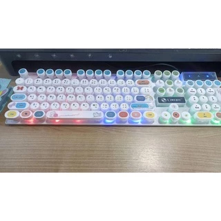 สติ๊กเกอร์แปะคีย์บอร์ด วงกลม (keyboard Circle) ภาษา อังกฤษ, ไทย (English, Thai)