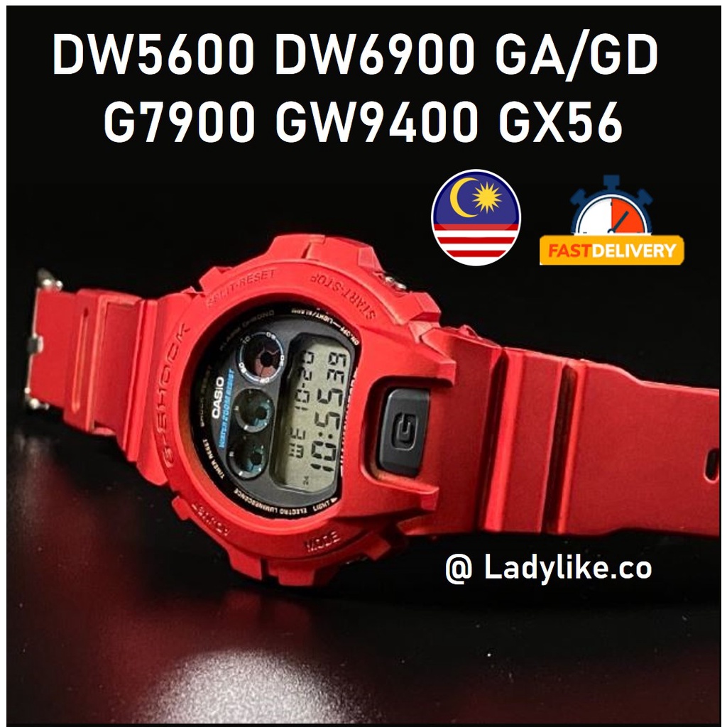 สาย GSHOCK และ Bezel BNB DW6900 / GA / GW900 / GX56 [RED VELVET]