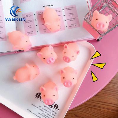 ของเล่นตุ๊กตาหมูสีชมพูน่ารัก