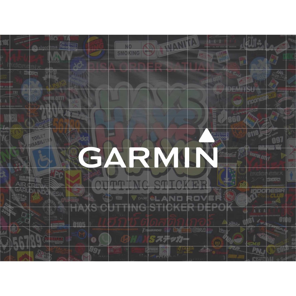 สติ๊กเกอร์ตัด Garmin ขนาด 7 ซม. สําหรับรถจักรยานยนต์และรถยนต์