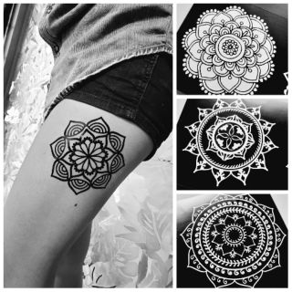 บล็อกลาย Mandala ขนาด 5×5" [มีราคาส่ง]