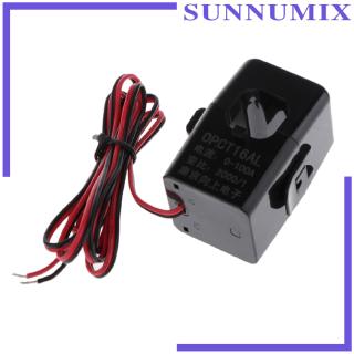 ( Sunnimix ) Ct Ac Current Sensor Split หม้อแปลงรีเลย์สําหรับ 0-100 A Energy Meter